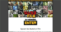 Desktop Screenshot of bustedonfilm.com